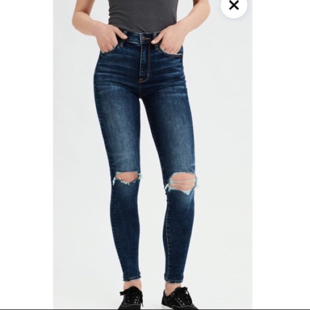 High rise jeggings / AE